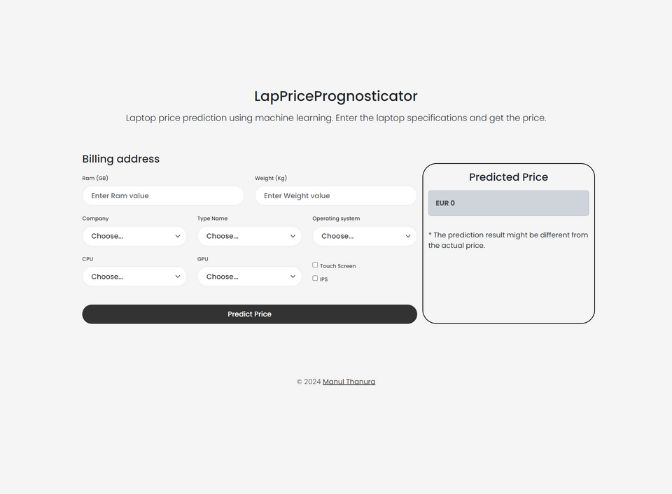 LapPricePrognosticator